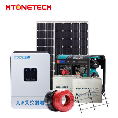 1000VDC 16A PV Solar Power Systems Hybrid Solar Pv System Customized