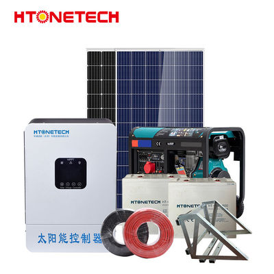 1000VDC 16A PV Solar Power Systems Hybrid Solar Pv System Customized