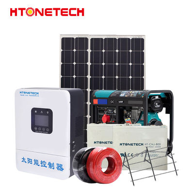 1000VDC 16A PV Solar Power Systems Hybrid Solar Pv System Customized